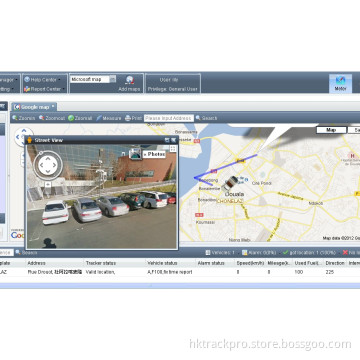 Professional GPS Tracking Software with Multi-Language
